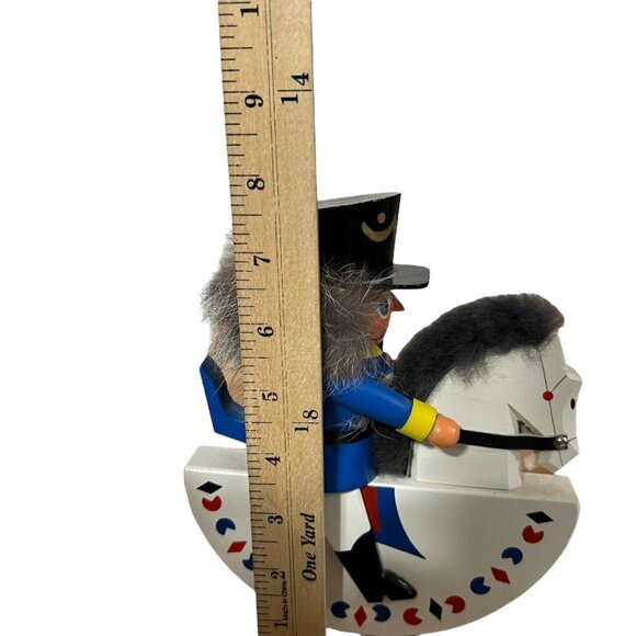 Erzgebirge Nutcracker‎ Rocking Horse German Democratic Republic - Picture 4 of 10